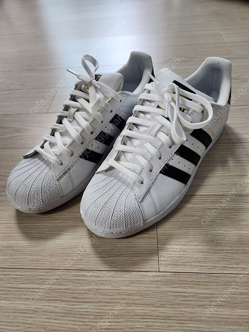 Adidas_아디다스_슈퍼스타_흰검_270mm_C77124 판매