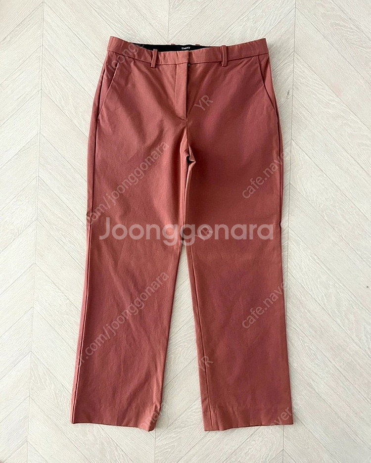 띠어리 더스티핑크 스판 팬츠(4사이즈)--0