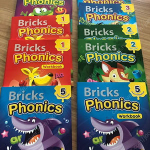 Bricks phonics 1-5 권당 만원