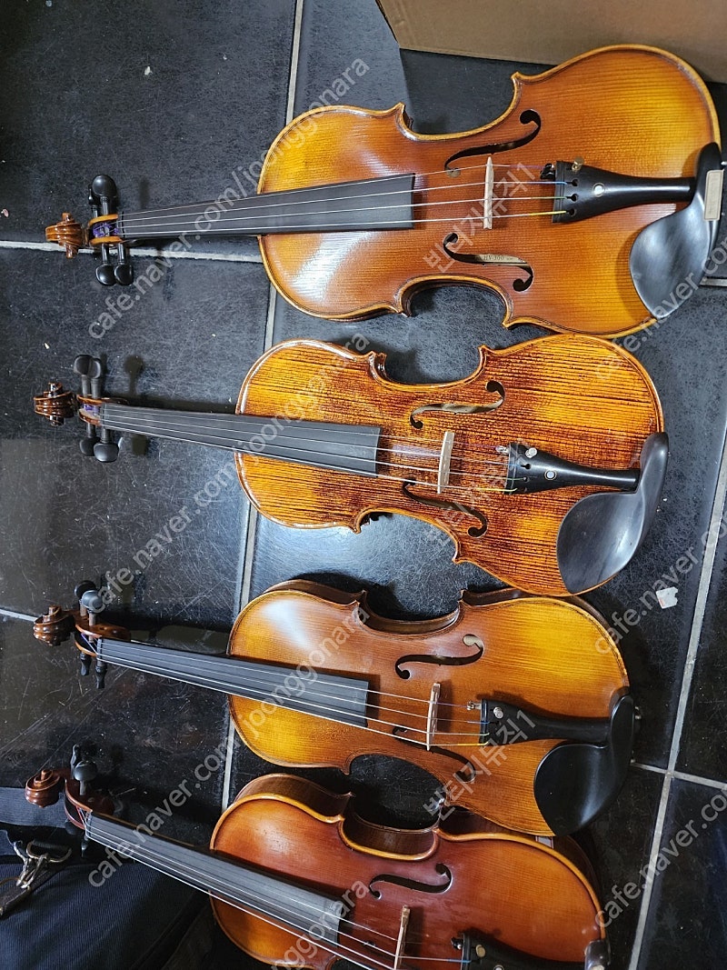 4/4 중고 효정 300호바이올린 상태깨끗 수제 바이올린 여러대 등 풀셋트 20만 점검완료 했음 보상판매가능