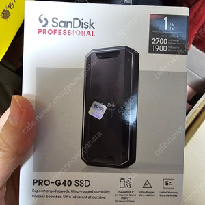 [미개봉] 샌디스크 PRO-G40 portable SSD 1TB