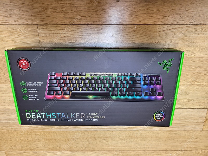 국내정품 미개봉) 데스스토커 DeathStalker V2 Pro TKL Razer 레이저 키보드 내놓습니다