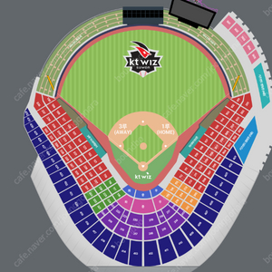(정가양도) 6월9일(일) KT위즈파크 LG vs KT 지니존 (우)구역 2연석