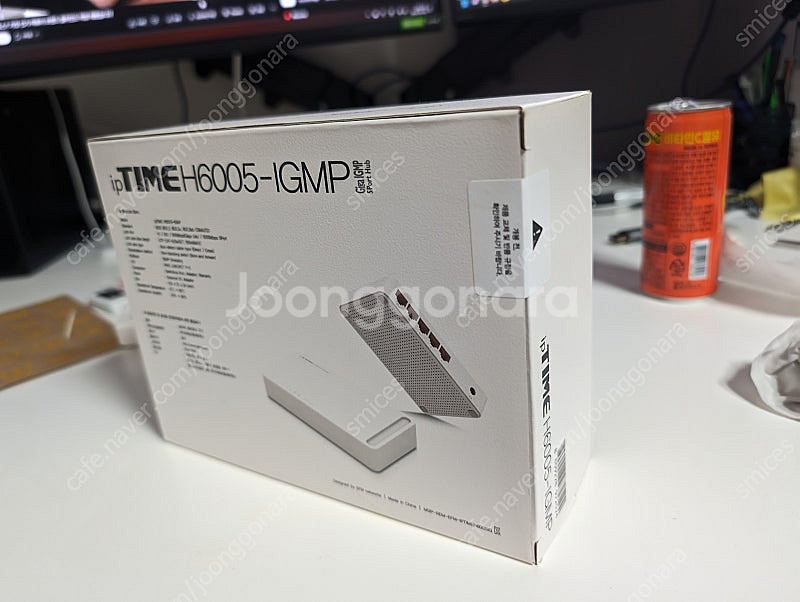 iptime 기가랜 스위칭허브 H6005-IGMP 미개...--0