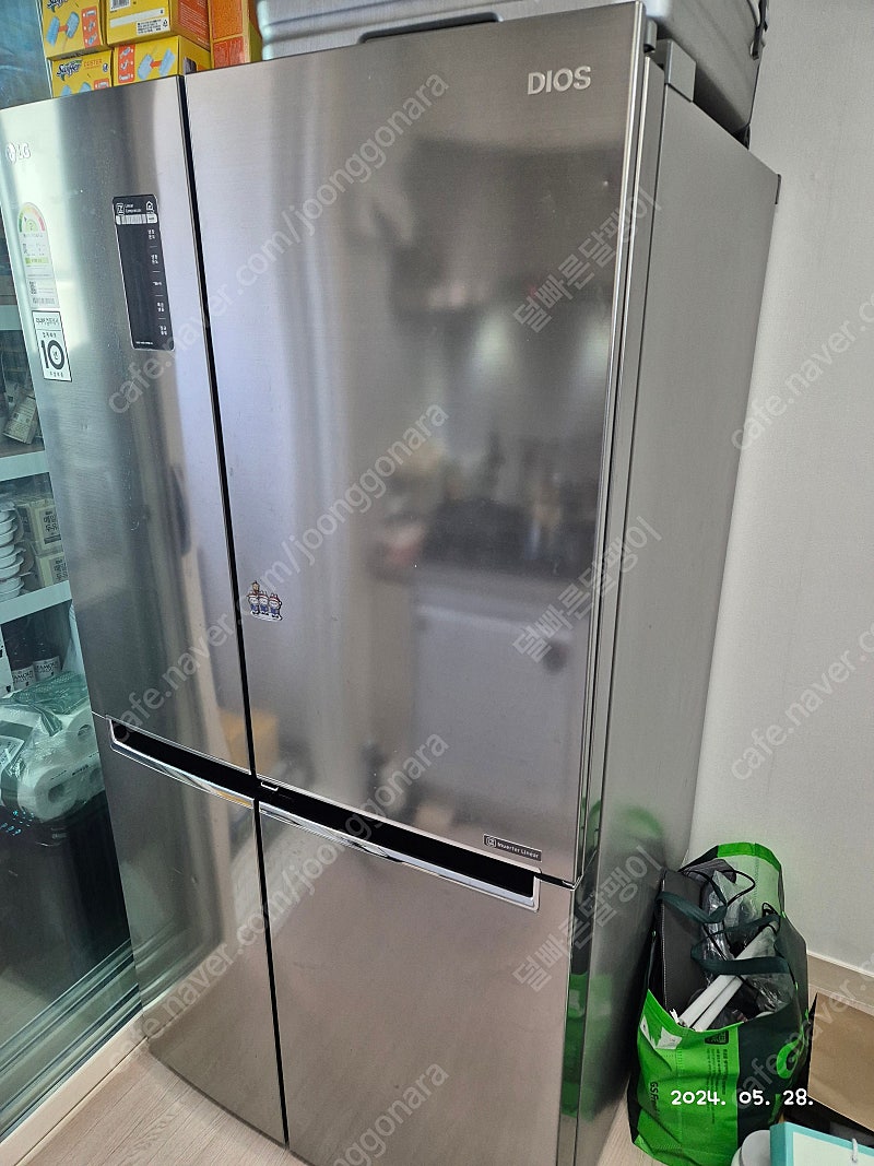LG 디오스 매직스페이스 양문형 냉장고 S839S30
