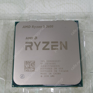 Ryzen 5 3600 미사용 기본 쿨러 & 배송비 포함