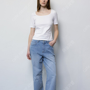 ORE 오어 - Jeans Wide Straight Fit from Cone Denim L.Blue