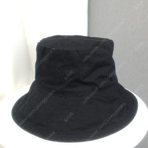 새상품) 블랙 무지 코튼 벙거지 버킷햇 모자