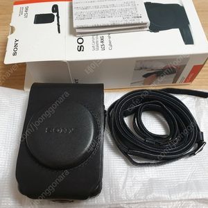 소니 RX100 시리즈 정품 케이스 LCS-RXG 검정색 판매