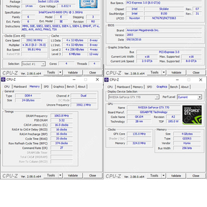 i5 6600+아수스b150m-a+DDR4 24g(8g 3장) GTX770 4g 판매합니다 택포가격12만