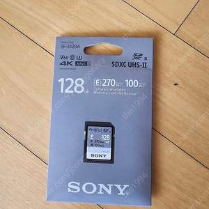 SF-E128A 소니 메모리카드 128gb 미개봉 팝니다