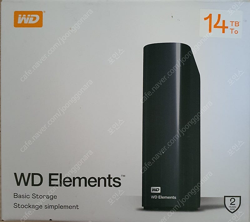 WD Elements Desktop 14TB 외장하드 팝니다