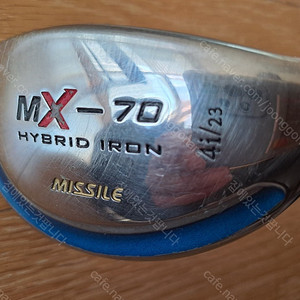 [미사일 정품 유틸리티] MX-70 하이브리드 아이언 플렉스R 4i 23도 유틸리티 7만원에 판매합니다.