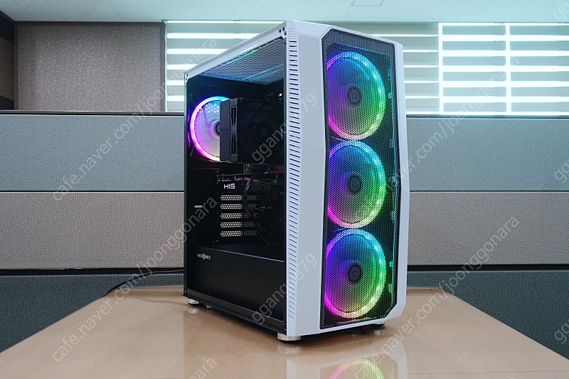 [부산][신동품]amd3600, rx570 조합 게이밍 컴퓨터 데스크탑 본체 판매합니다.