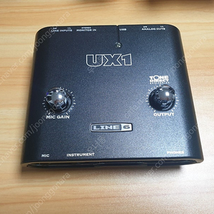 line6 ux1 오디오인터페이스 팝니다.