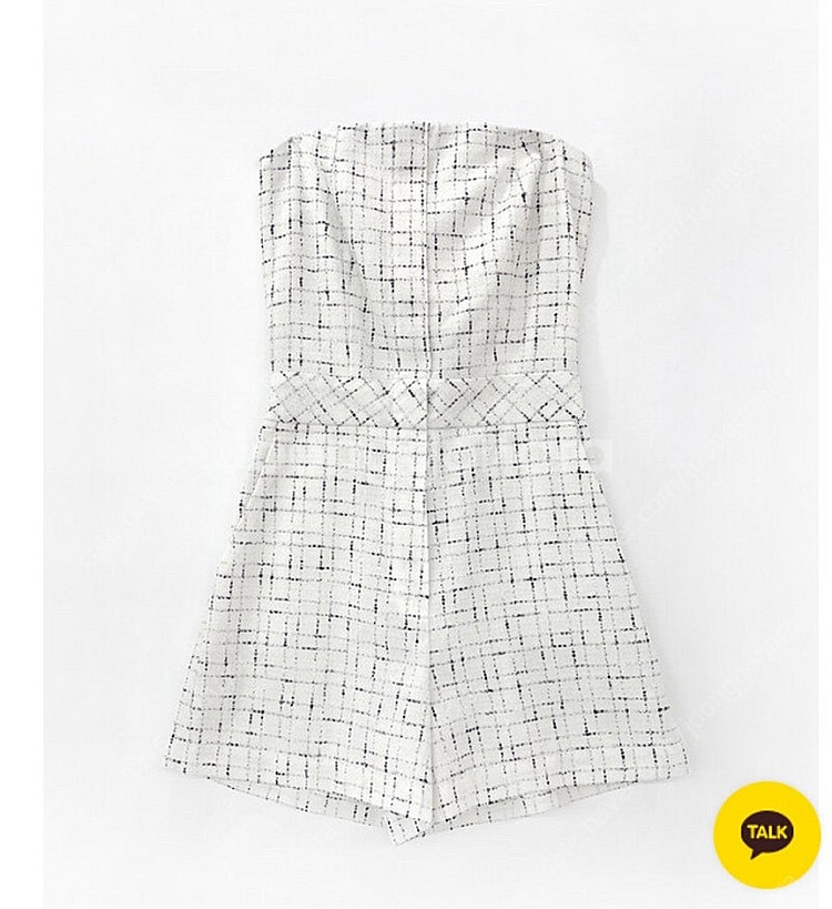 더로랑 - 코코 트위드 점프수트(화이트, s/새 제품)--4