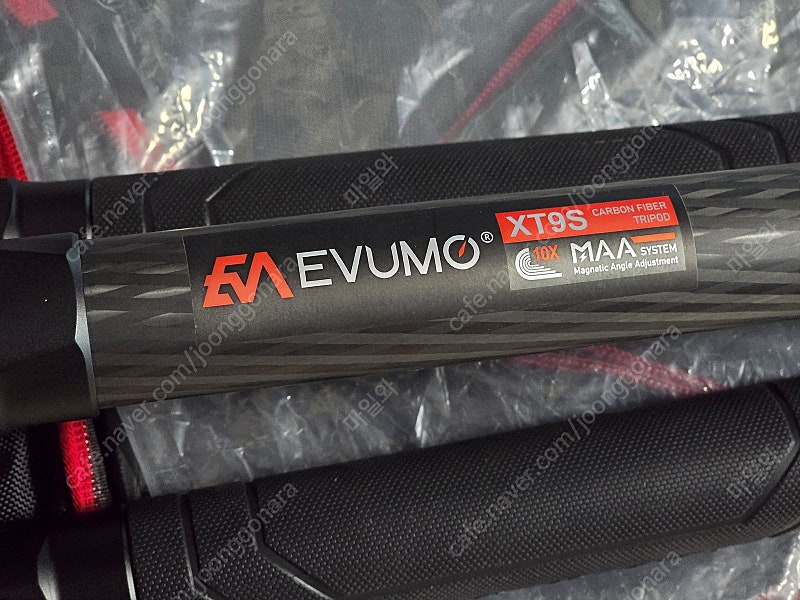 EVUMO XT9S 영상용 비디오 삼각대 (165cm/40mm튜브) 팝니다