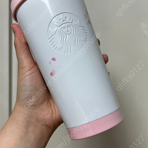 스타벅스 핑크블라썸 엘마 텀블러 새제품