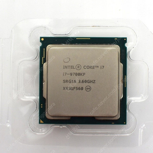 I7 9700kf cpu 팝니다 기쿨포함