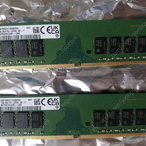 삼성 램 DDR4 3200, PC4-25600 16G 2개 7.8만 서울구로
