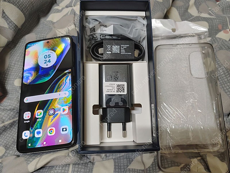 모토로라 MOTO G82 5G 6GB 128GB 블랙 풀박스