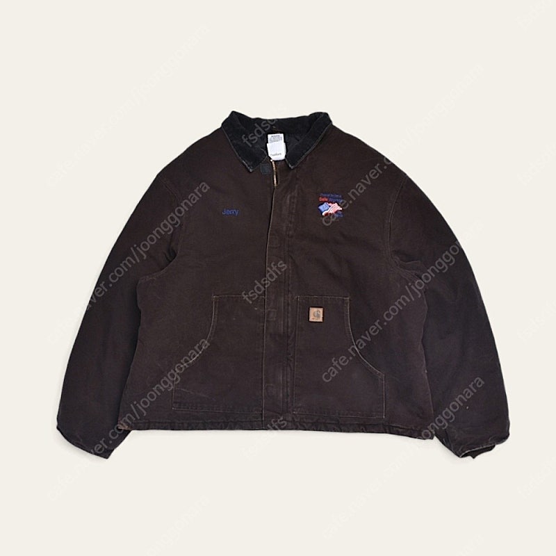 수입 빈티지 구제 CARHARTT 칼하트 J22 아크틱 패디드 샌드워싱 디트로이트 워크자켓 4XL