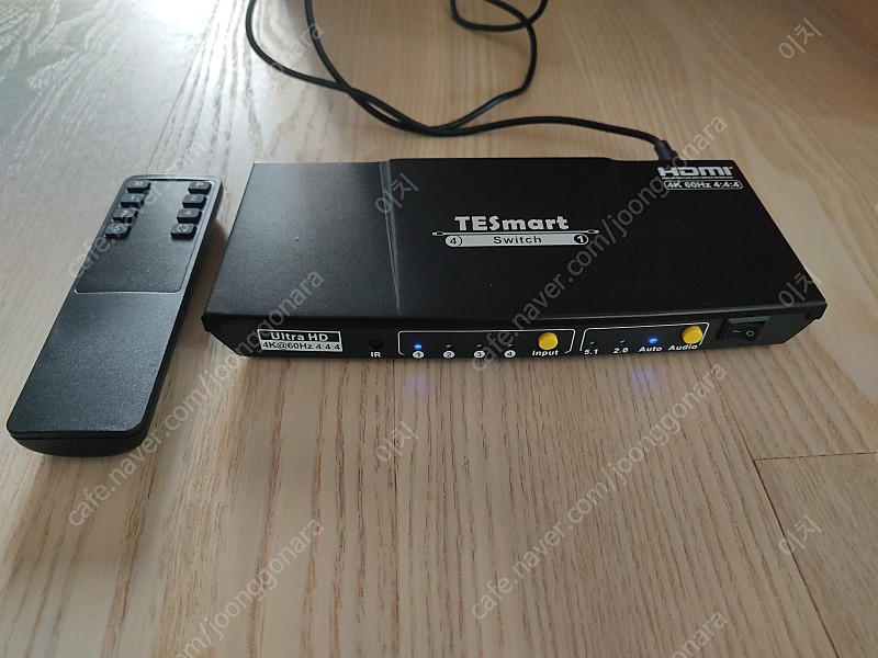 티이스마트 4:1 HDMI 2.0 선택기(HSW0401A1U) 택포 3.5만 ㅍㅍ