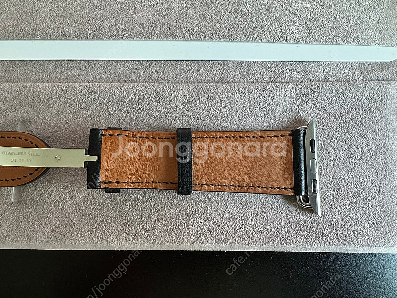 애플워치 에르메스 누아르 디버클 44mm--3