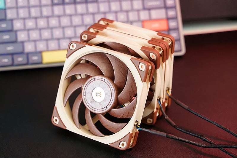 (택포/상세사진) 녹투아 Noctua NF-A12X25 PWM 120mm 25T 쿨링팬 3개