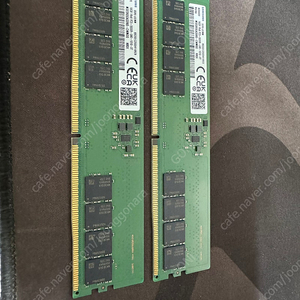 삼성 ddr5 5600 16gb 램 2개 팝니다