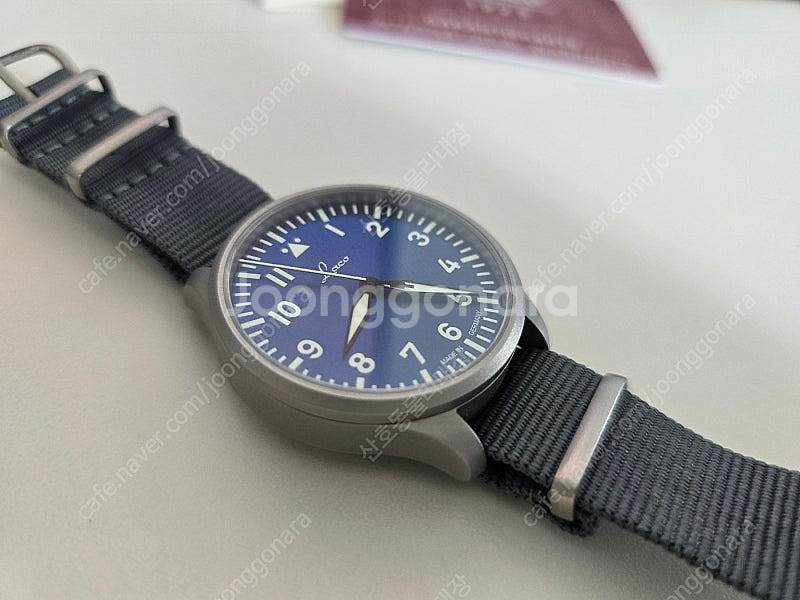라코 파일럿 플리거 B-Uhr 베이직 청판 39mm -...--3