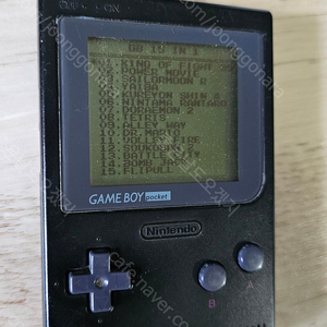 닌텐도 Game Boy pocket MGB-001 레트로 게임기