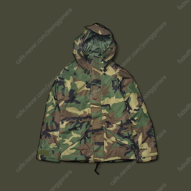 수입 빈티지 오리지널 미군 바람막이 정품 카모 고어텍스 자켓(무료배송)