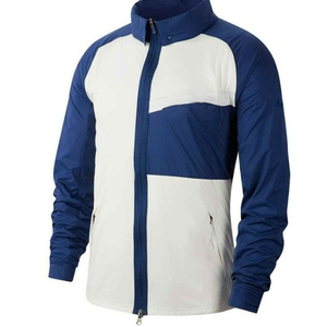 (새제품)나이키 쉴드 골프 자켓 화이트+블루 L(105).XL(110)