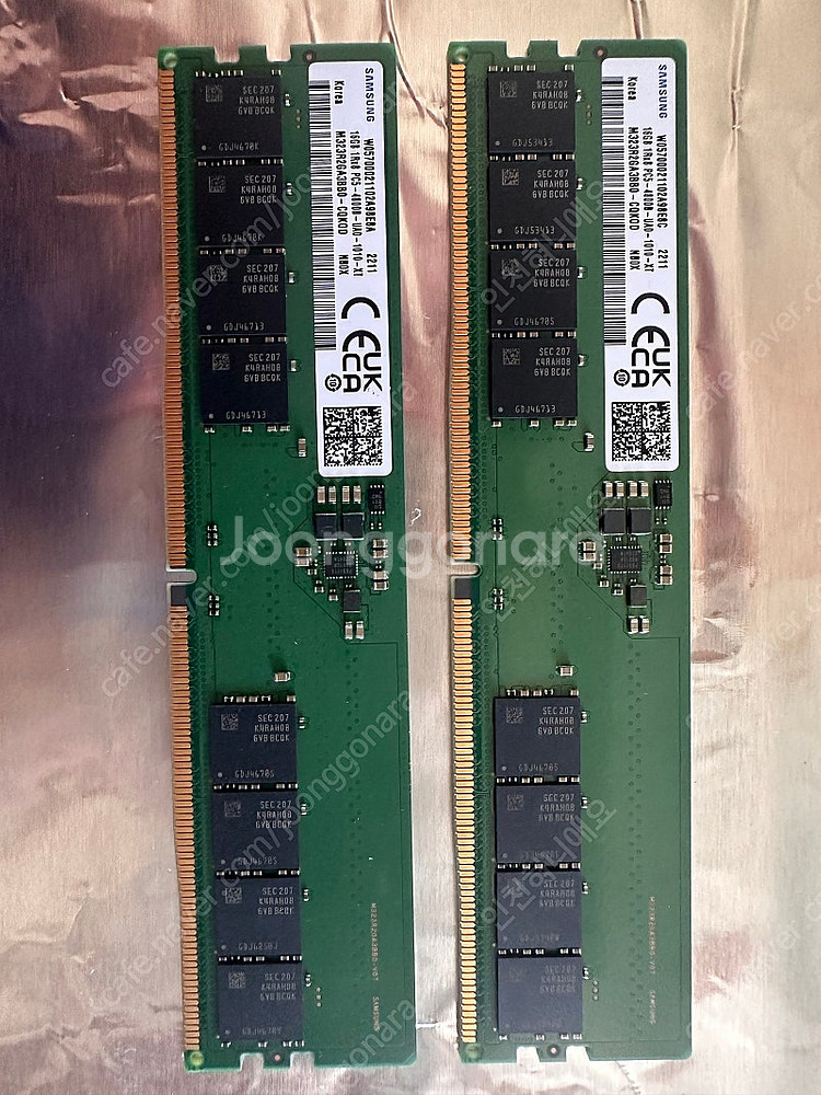 삼성 ddr5 16g 4800 2개 판매--0