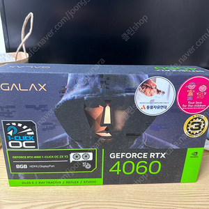 [미개봉]갤럭시 GALAX 지포스 RTX 4060 2X OC V2 D6 8GB