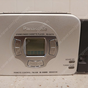 파나소닉(RQ-SX77V)-3 워크맨(라디오,카세트 플레이어) 판매합니다.