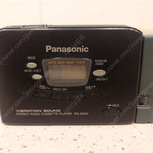 파나소닉(RQ-SX5V)-2 워크맨(라디오,카세트 플레이어) 판매합니다.