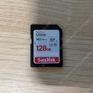 (네이버페이 안전거래등록) 샌디스크 SD카드 / ULTRA SD XC I / 128Gb / 택배비포함 : 10,000원