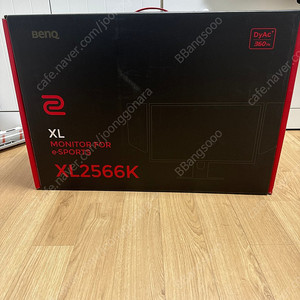 벤큐 xl2566k 360hz 모니터 판매합니다