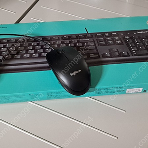 Logitech 키보드(K120)&마우스(B100)/미사용/2종일괄)