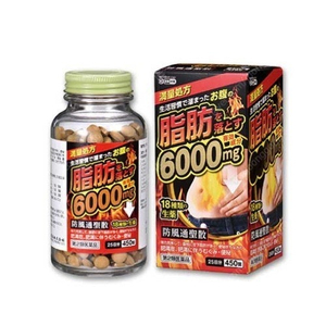 다이어트 방풍통성산 최대량 6000mg 배합 450정 복부지방집중관리 / 다이어트 / 복부지방 /체내 불순물