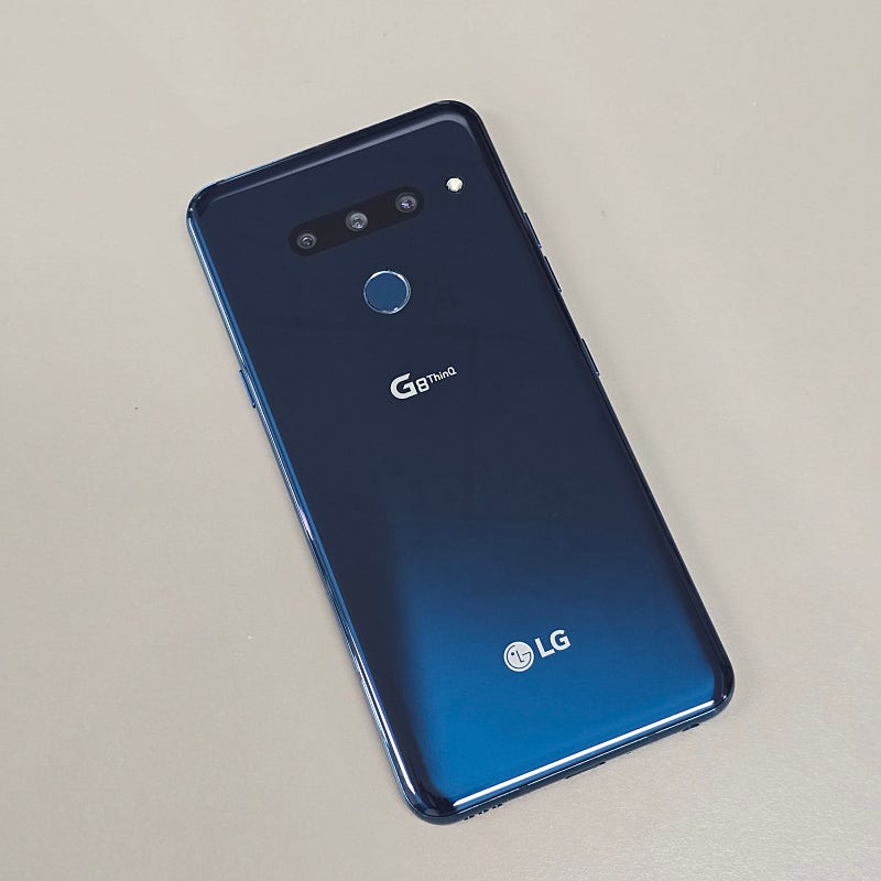 LG G8 블루 128기가 무찍힘 상태 깨끗한폰 13만에 판매합니다