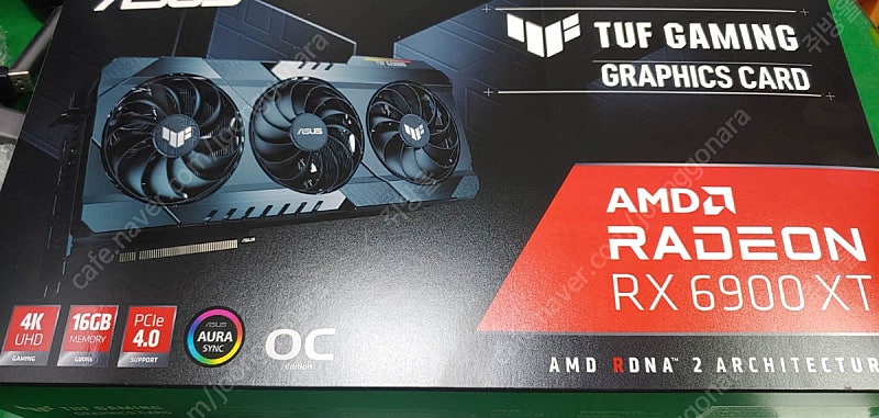 ASUS RX6900XT TUF GAMING 16GB OC 팝니다.