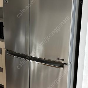 LG 디오스 4도어 냉장고 (2020 롯데백화점 구입)