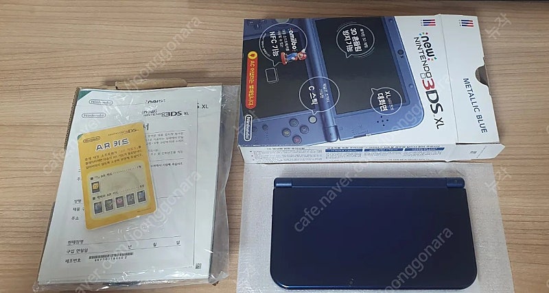 뉴닌텐도 3ds xl 메탈릭블루 풀박셋