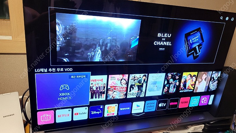 lg oled tv 48인치 OLED48CXKNB 스탠드판매