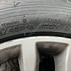 굿이어 타이어 EAGLE F1 245/45R/18 어시메트릭3 (거의 새거, 100km미만 주행 후 보관)