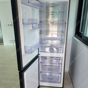 비스포크 냉장고 2도어 키친핏 333L(RB33A3662AP)