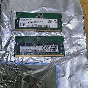 노툭북용 DDR5 8GBX2